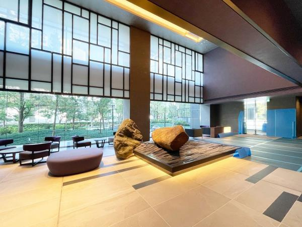 Ｂｒｉｌｌｉａ　Ｔｏｗｅｒ　浜離宮のエントランス|毎日通るエントランスはこのようになっています