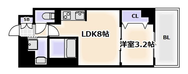 【間取り】 | ネオ・ツリー・レジデンス難波