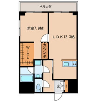 【間取り】 | シルキーハイツ九段南2号館 | 間取りです。