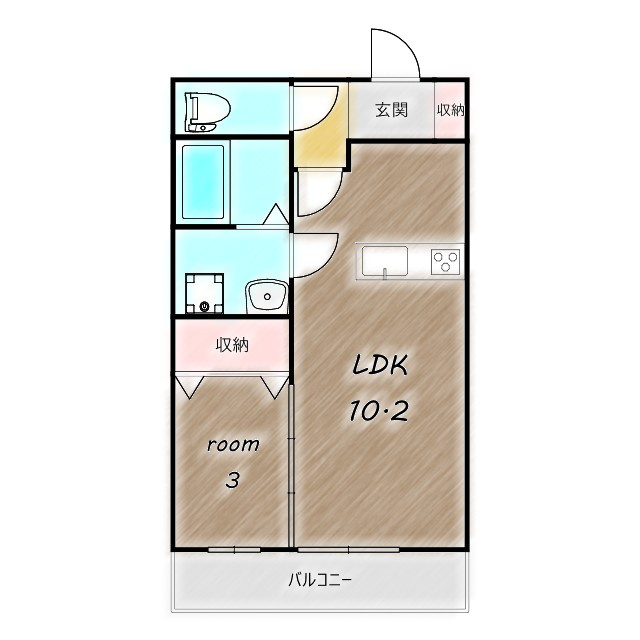 INOLUCEの間取り