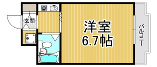 ジョイフル鳴尾の間取り