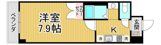 ビアン上甲東園の間取り