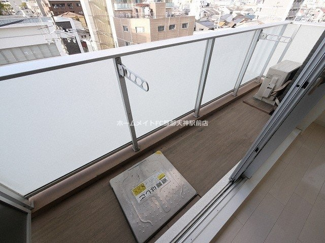 Luce Shinfukushimaのバルコニー