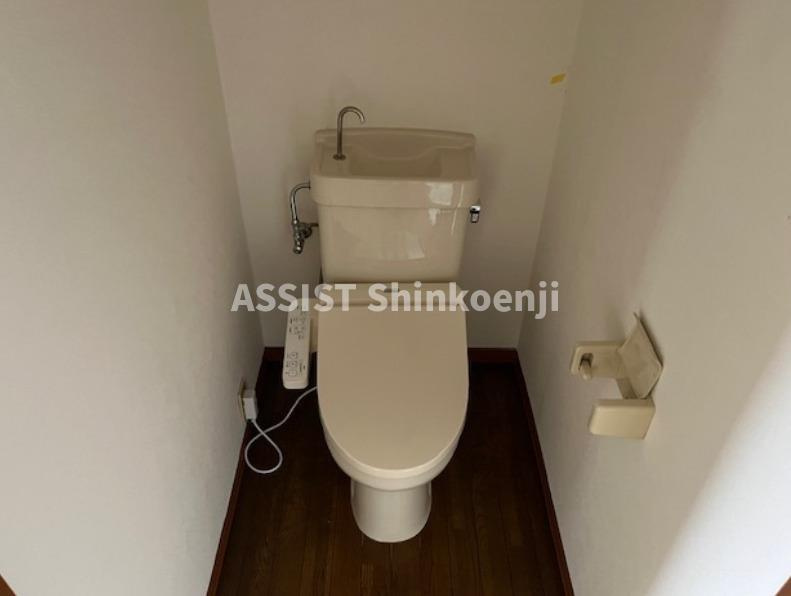杉並区高円寺北２丁目のアパートのトイレ