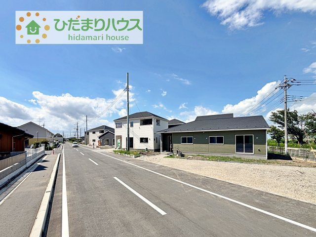 【外観】 | 常総市本石下第12　新築戸建　7号棟 | スタイリッシュな外観です(^^)/