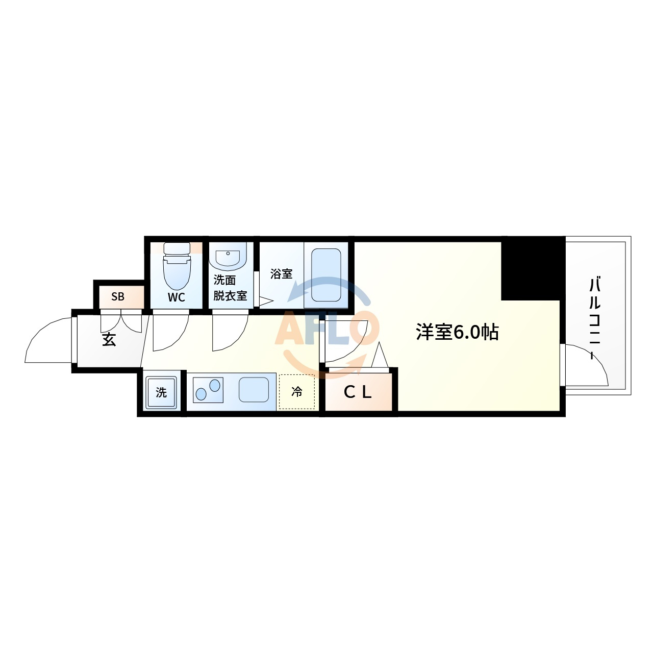 プレサンス天王寺勝山の間取り|プレサンス天王寺勝山　間取り