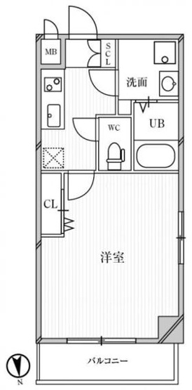 【間取り】 | クレールソフィア都島