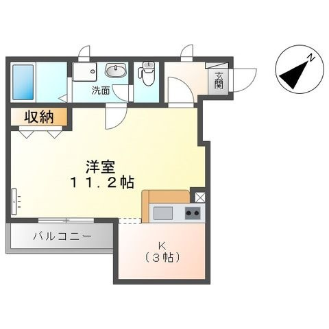 イナハマの間取り