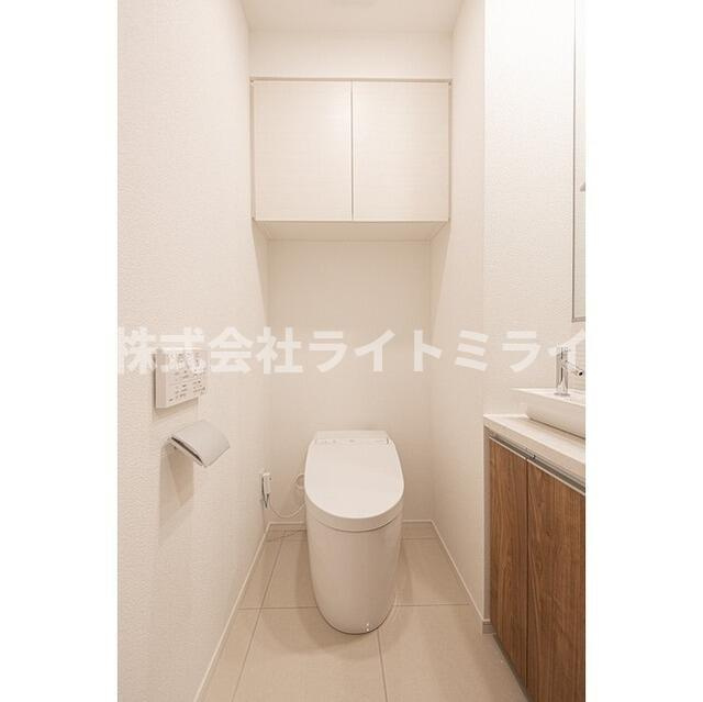 オアーゼ新宿市谷薬王寺のトイレ