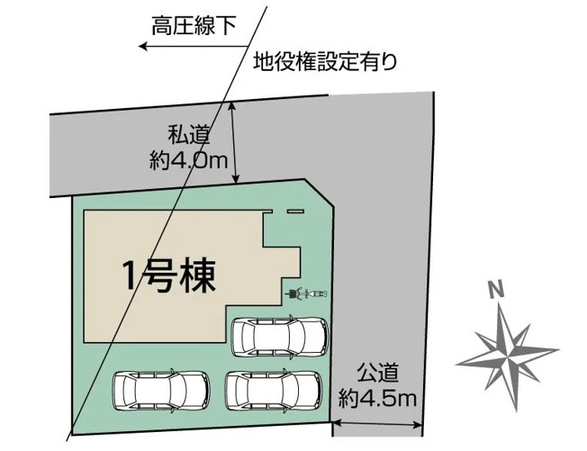 【区画図】 | 裾野市茶畑3期　新築一戸建て　全1棟