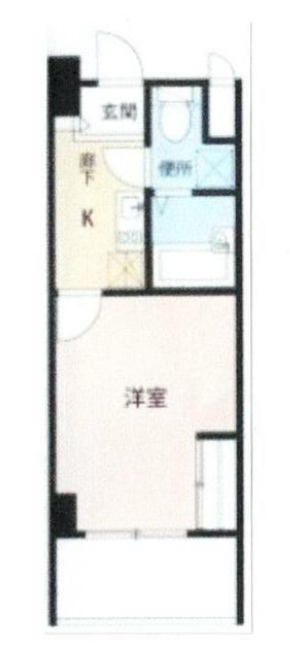 Ｆｌａｔ船橋の間取り