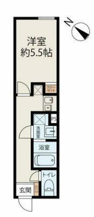 モンソレイユ方南町の間取り