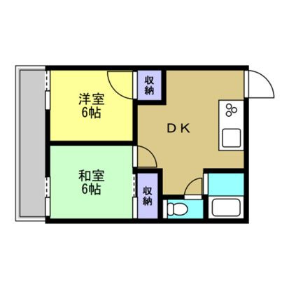 【間取り】 | ハイツサイトウ