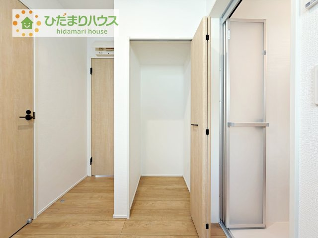 【収納】 | 龍ケ崎市久保台2丁目第1期　新築戸建　4号棟 | 洗面所には収納が付いております♪