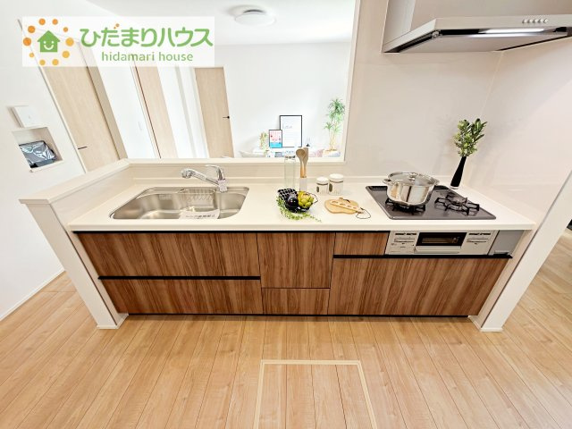 【キッチン】 | 龍ケ崎市久保台2丁目第1期　新築戸建　4号棟