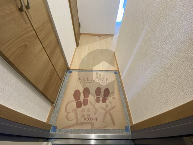 東大阪市稲田新町２丁目の賃貸マンションの玄関