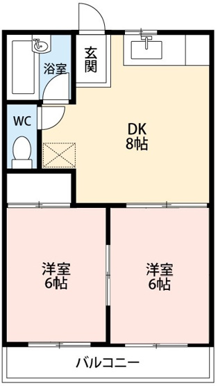 【間取り】 | ハイツパー７２　Ａ棟