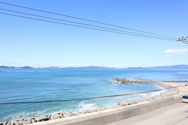 シーサイドビイユー鳴門の展望|鳴門の美しい海岸風景