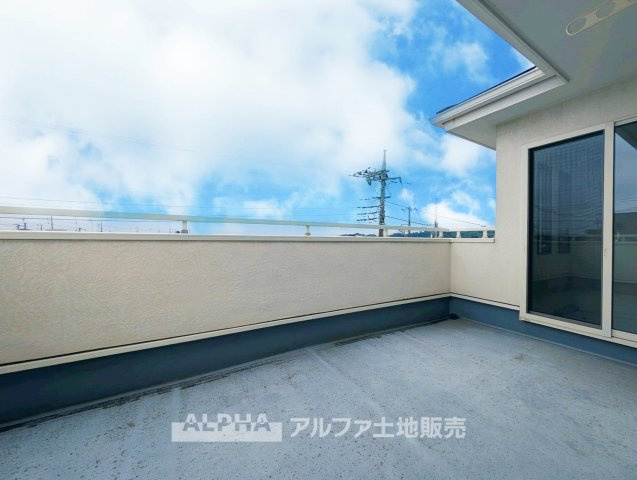 羽村市羽加美１丁目の中古一戸建のバルコニー