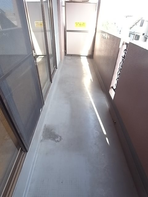 トレビアン華のバルコニー