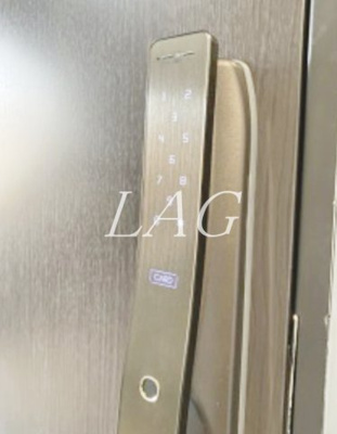 【セキュリティ】 | Ｌａ　Ｂｌａｎｃｈｅｕｒ桜新町 | 指紋認証ロックです。