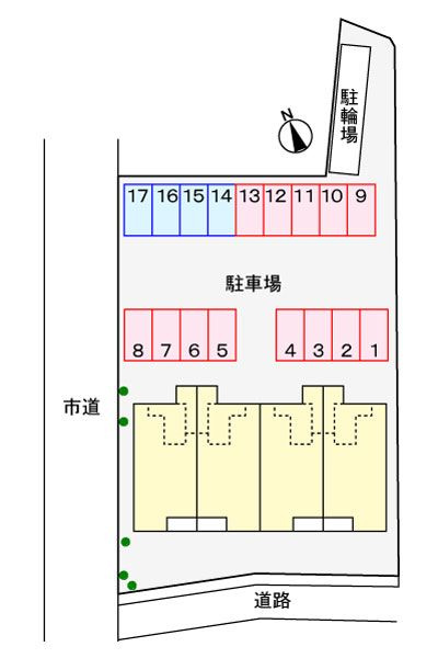 レルム・ダイキの区画図