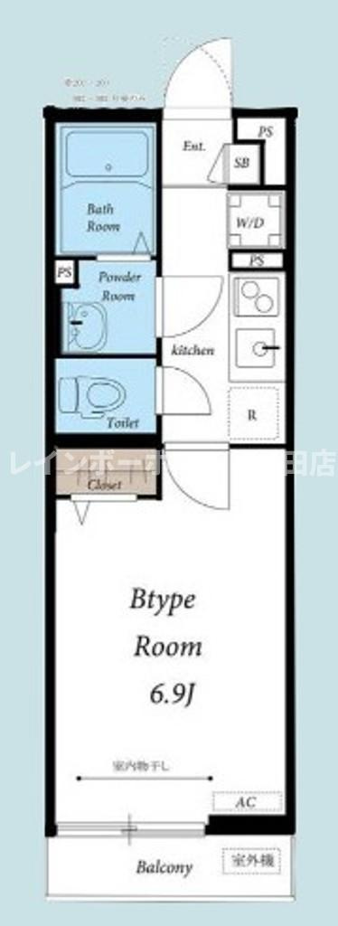リブリ・白浜※初期費用分割あと払いサービス利用可能物件の間取り