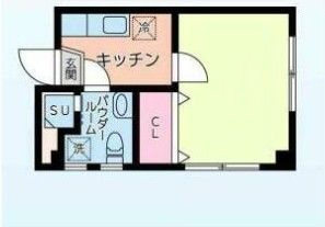 コントレールセンジュベースの間取り|間取りです。