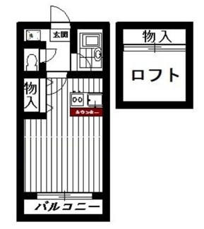 【間取り】 | ロワジール貫井Ｃ | 間取りです。
