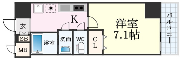 アドバンス三宮Ⅵクレスト