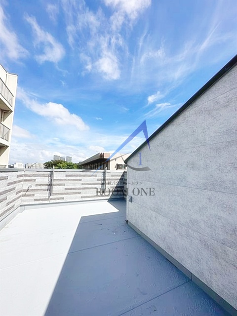 中丸子戸建のバルコニー|バルコニーです。
