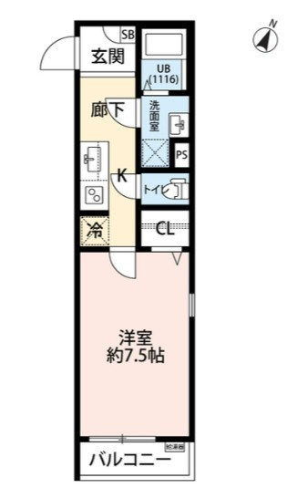 Trefleの間取り