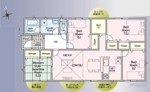 富里市御料第９の間取り