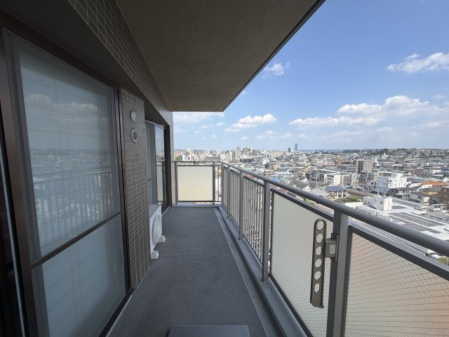 ファミール八王子並木町のバルコニー