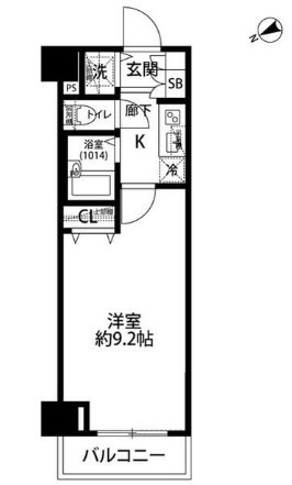 【間取り】 | プレール・ドゥーク早稲田Ⅲ
