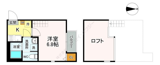 Green Hills 台原の間取り