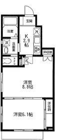 【間取り】 | カーサ祖師谷Ｎ | 間取りです。