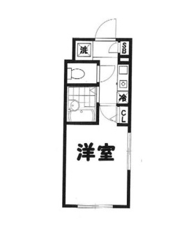 【間取り】 | スカイガーデン西新宿五丁目 | 間取りです。