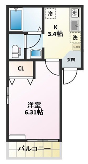 【間取り】 | ベルフローラ | 間取りです。
