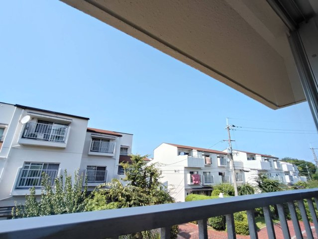 赤坂台B住宅14号棟の展望|2階からの眺望