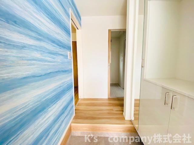 ◎茅ヶ崎市甘沼　新築戸建　2号棟の玄関|同施工例◇