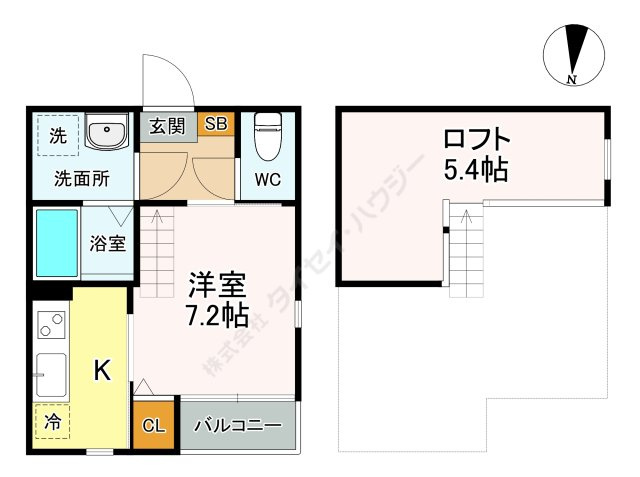 Green Hills 台原の間取り