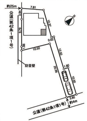 【区画図】 | 所沢市下安松　令和4年築