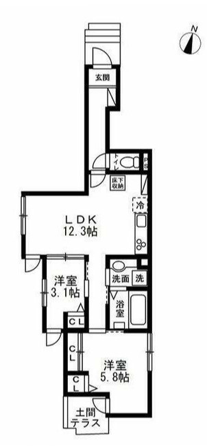 Ｃｉｔｙ　ｂｒｉｇｈｔ　ＳＨＩＢＵＹＡの間取り