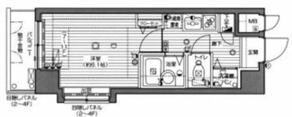 【間取り】 | ガラ・ステージ市ヶ谷弐番館 | 間取りです。