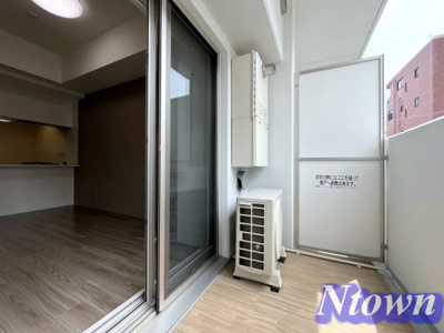 【バルコニー】 | MAXIV東別院 | 開放的で明るい空間を演出してくれるバルコニーです