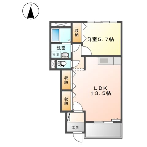 ヒールコートⅠの間取り