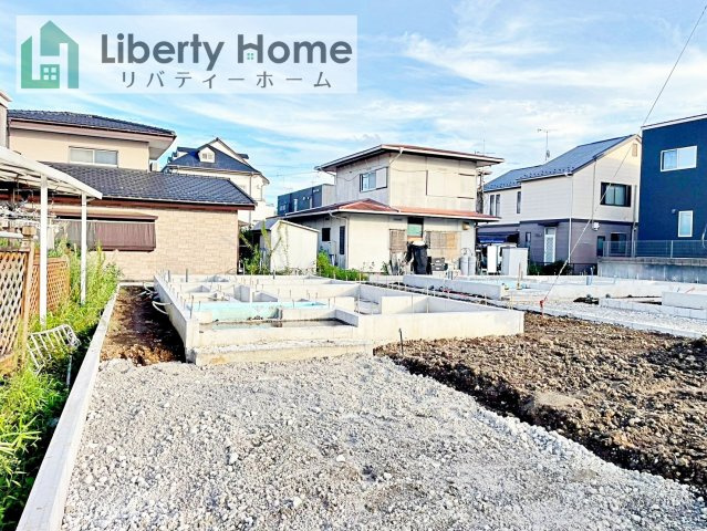 稲敷郡阿見町阿見第7　新築戸建　1号棟の外観