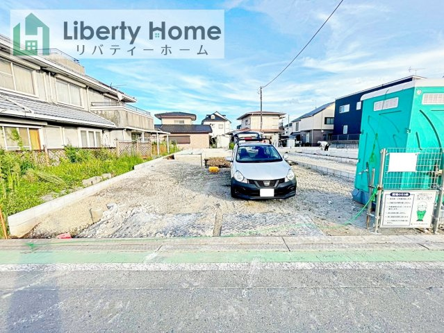 稲敷郡阿見町阿見第7　新築戸建　1号棟の駐車場