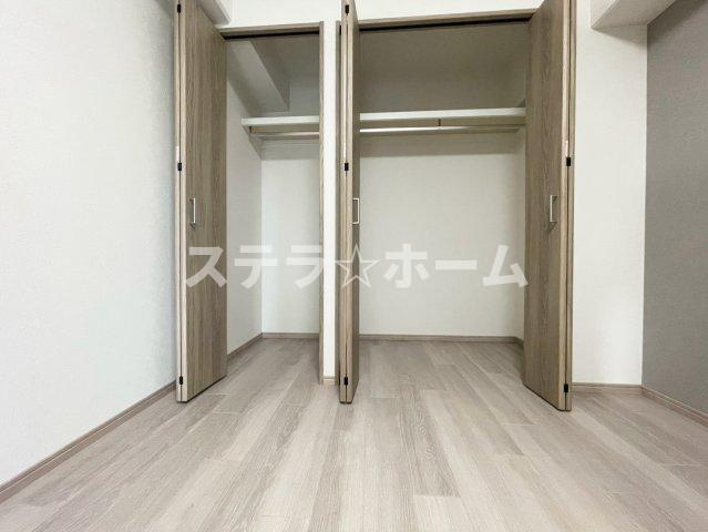 千里中央パークヒルズB棟の収納|専用の収納スペースです